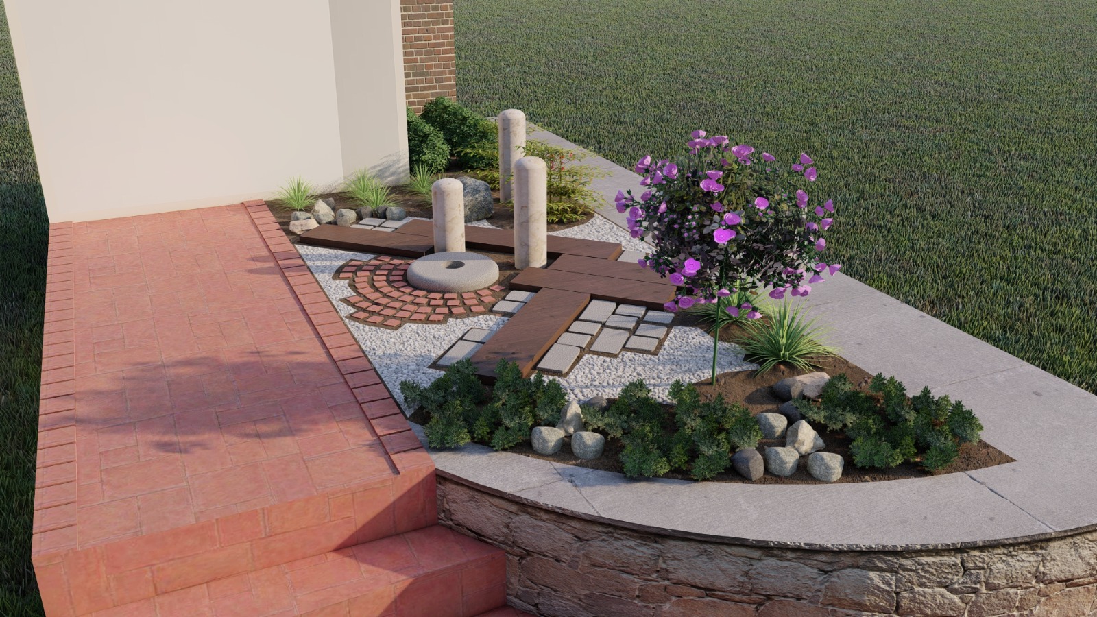 05 Villa Giriş tasarım